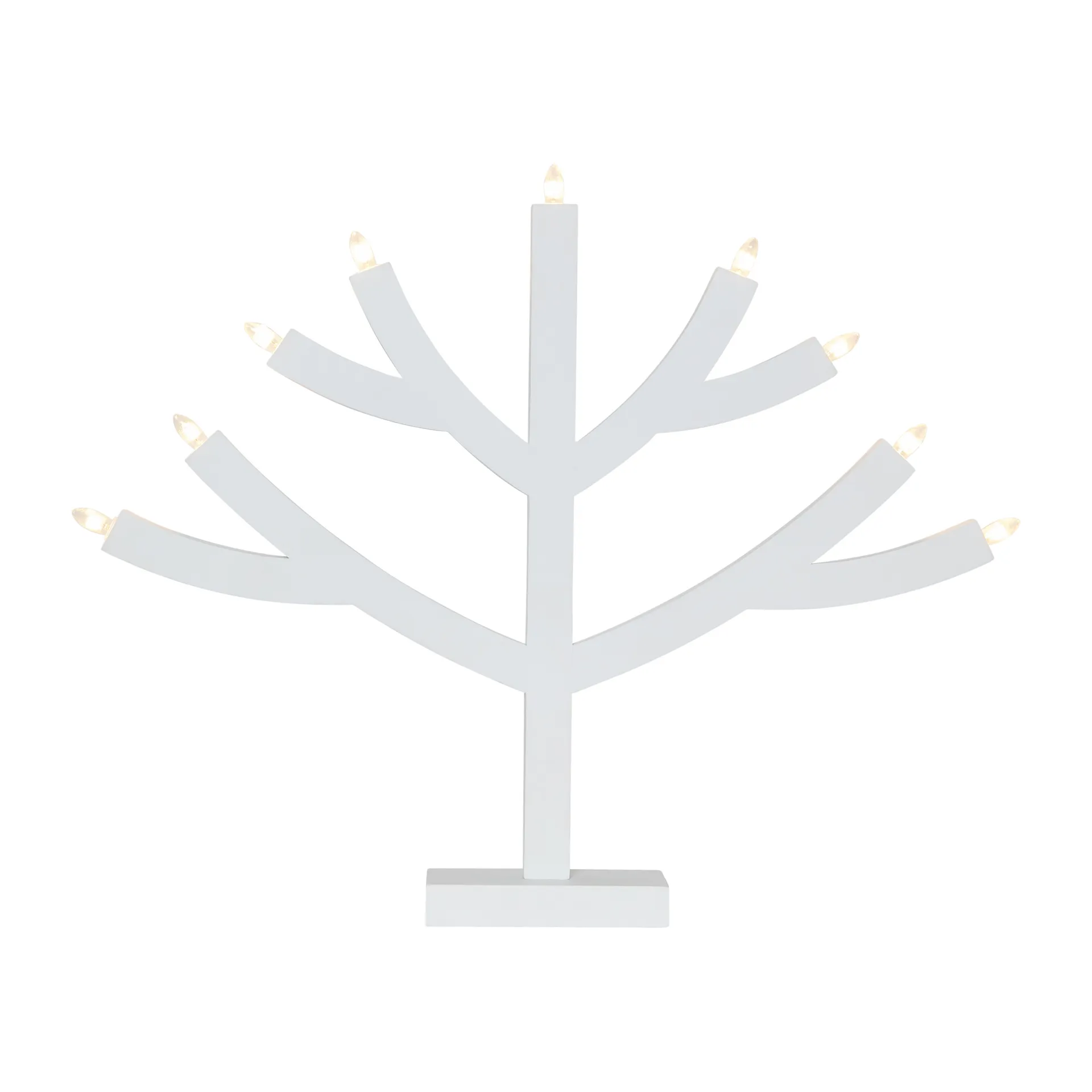 Grene adventskandelaar, Wit Star Trading