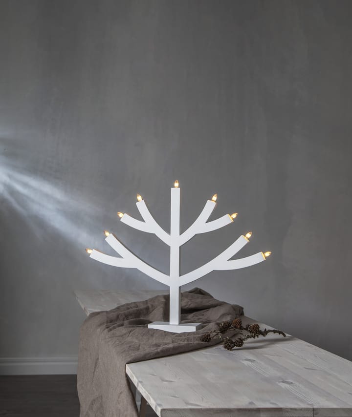 Grene adventskandelaar, Wit Star Trading