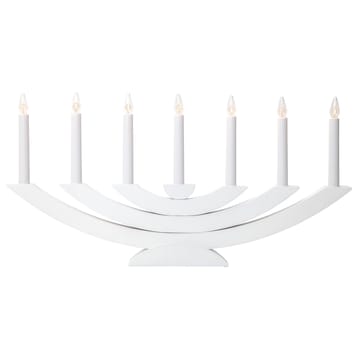 Navida adventskandelaar - Wit - Star Trading