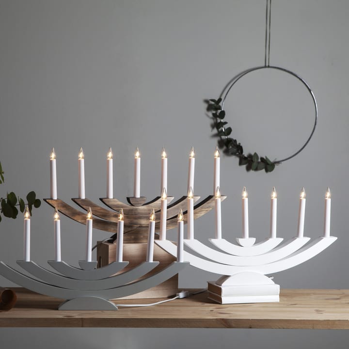 Navida adventskandelaar, Wit Star Trading