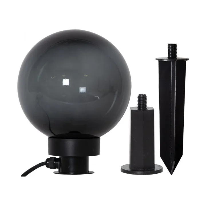 Orby buitendecoratie 24 cm - Zwart - Star Trading