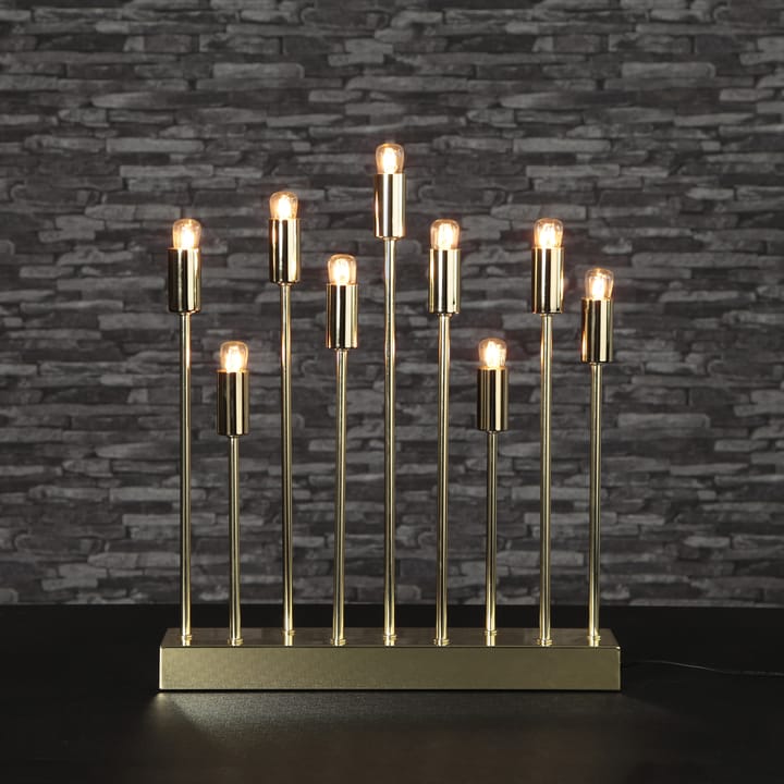 Pix adventslamp, messing Star Trading