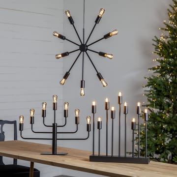 Pix adventslamp - Zwart - Star Trading