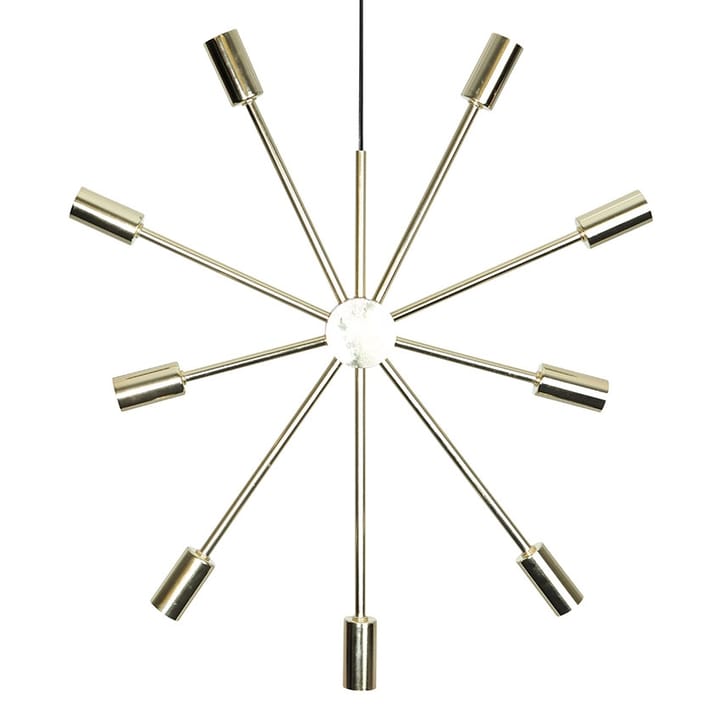 Pix kerstster - messing - Star Trading