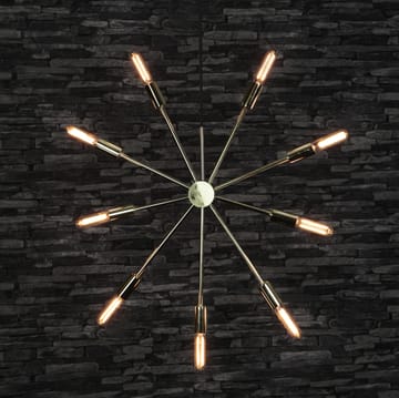 Pix kerstster - messing - Star Trading