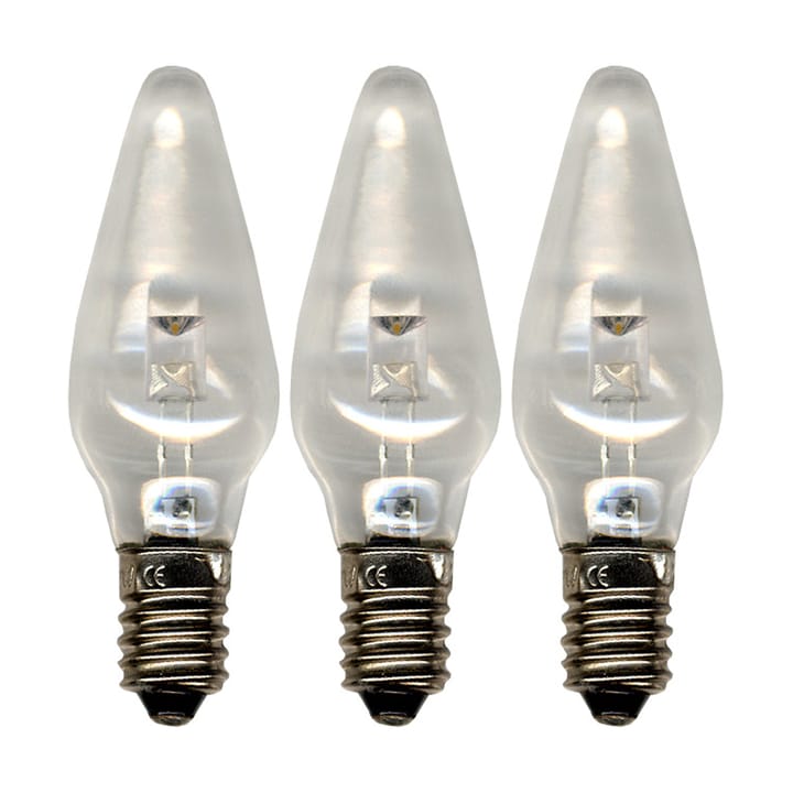 Reservelamp E10 universele led binnenshuis 3-pack, 2100K niet dimbaar Star Trading