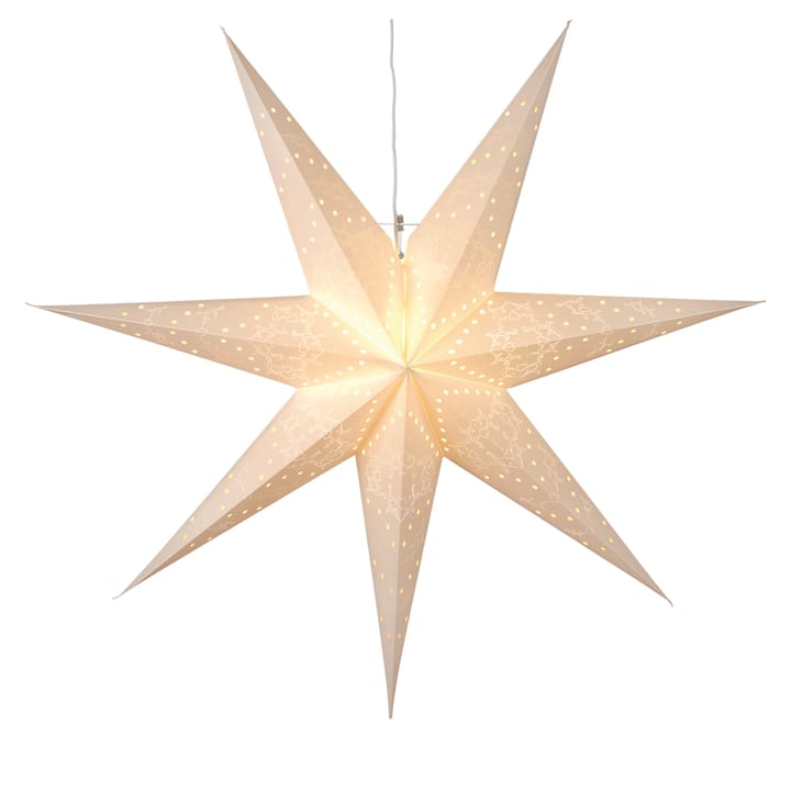 Sensy adventsster 70 cm - Wit - Star Trading