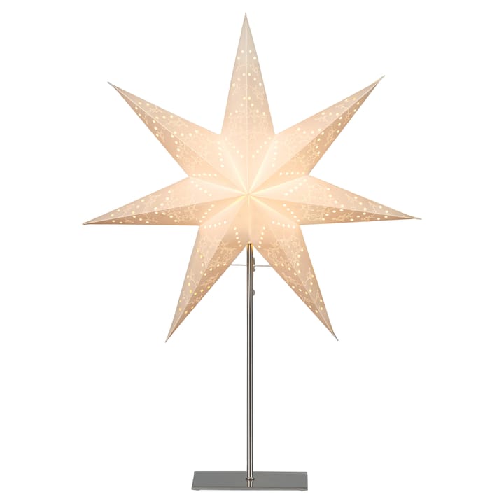 Sensy adventsster op voet 78 cm - Wit - Star Trading