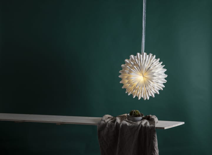 Snow adventsster Ø50 cm, Wit Star Trading