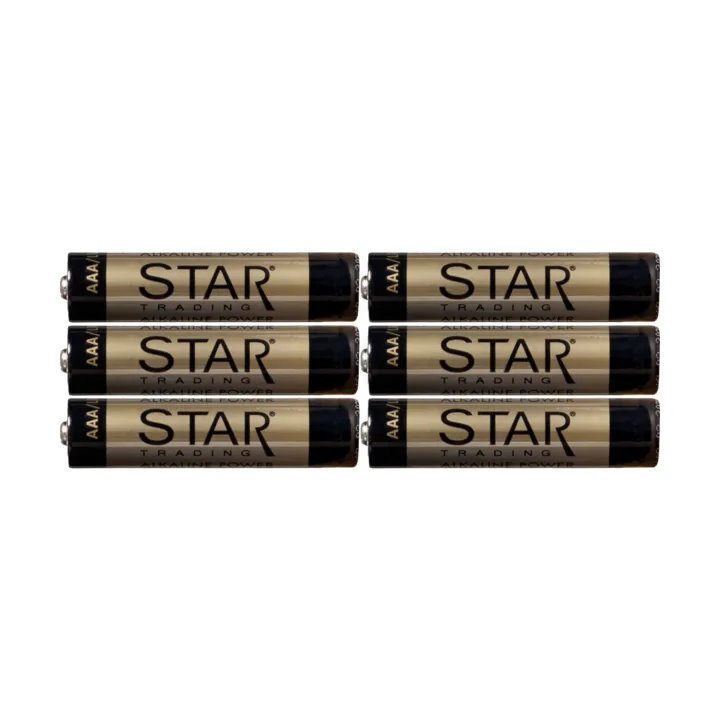 Star Trading batterij 6-pack, AAA Star Trading