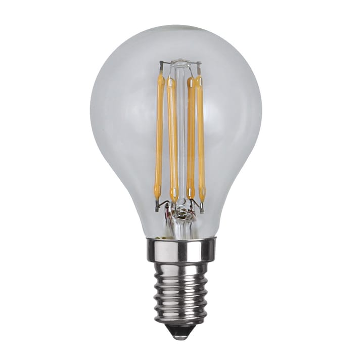 Star Trading E14 LED filament clear, 4,5 cm. - 2700K Star Trading
