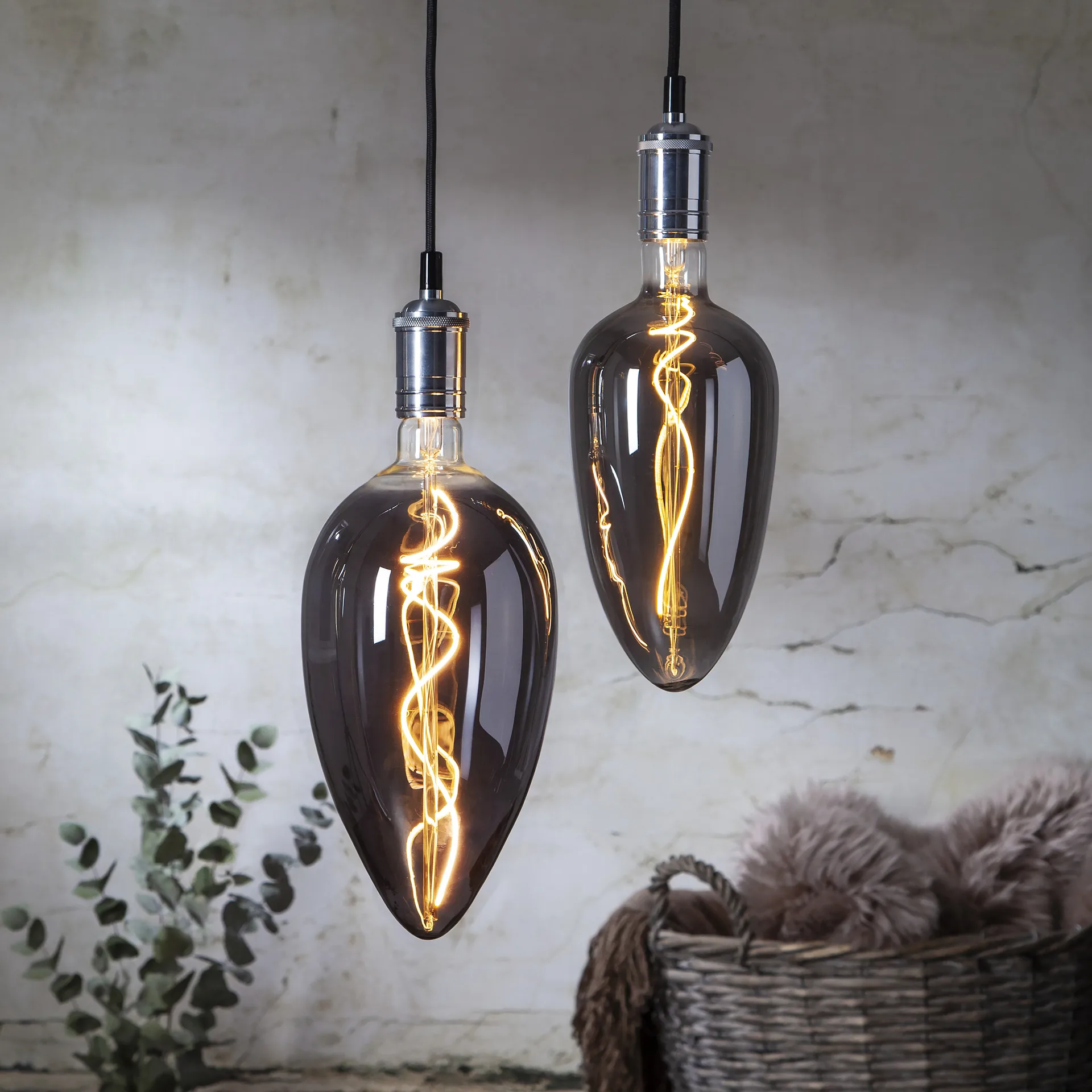 Star Trading E27 lichtbron, industrieel vintage, 33 cm, 2200K Star Trading