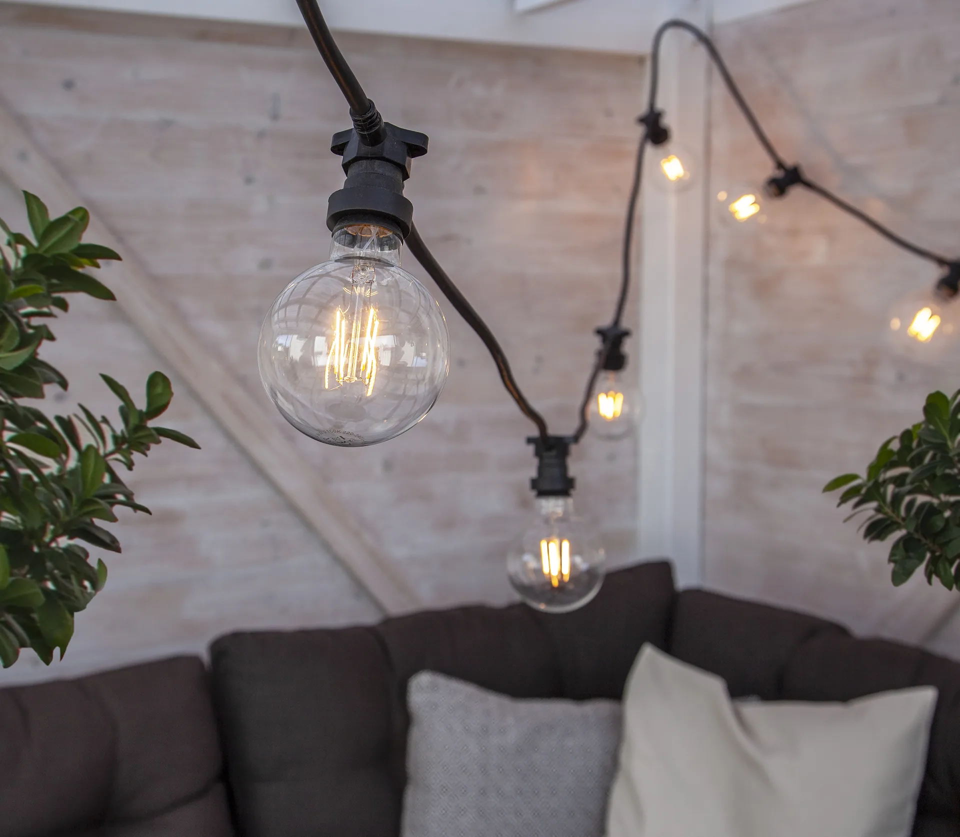 Star trading lichtbron E27 G95 outdoor, Warm wit, 100 lm Star Trading