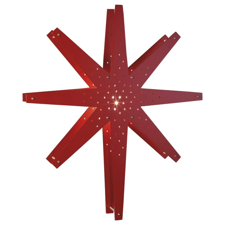 Tall adventsster 60x70 cm - Rood - Star Trading