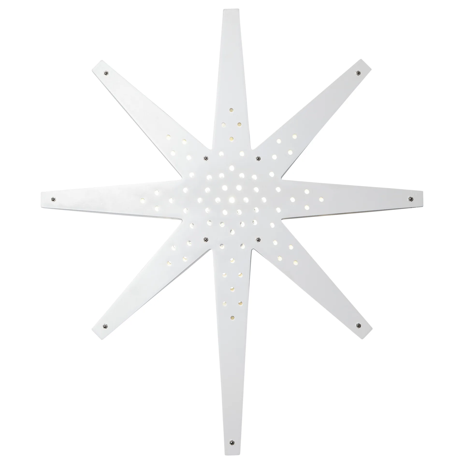 Tall adventsster 60x70 cm, Wit Star Trading