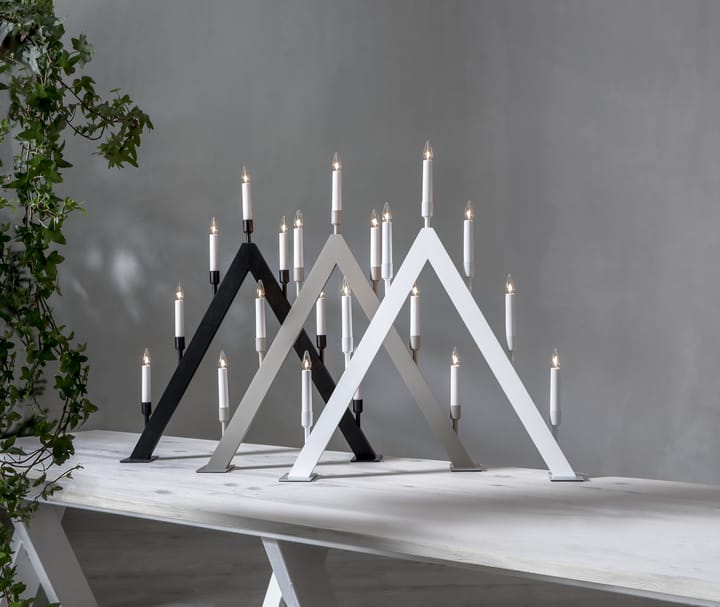 Vind A adventskandelaar, Wit Star Trading
