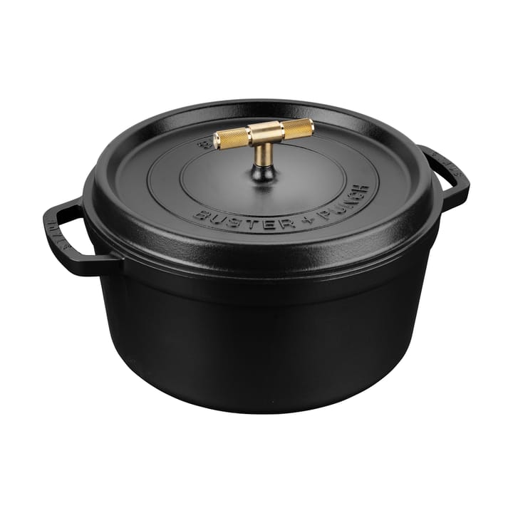 Buster & Punch pan gietijzer messing - 6,75 L - STAUB