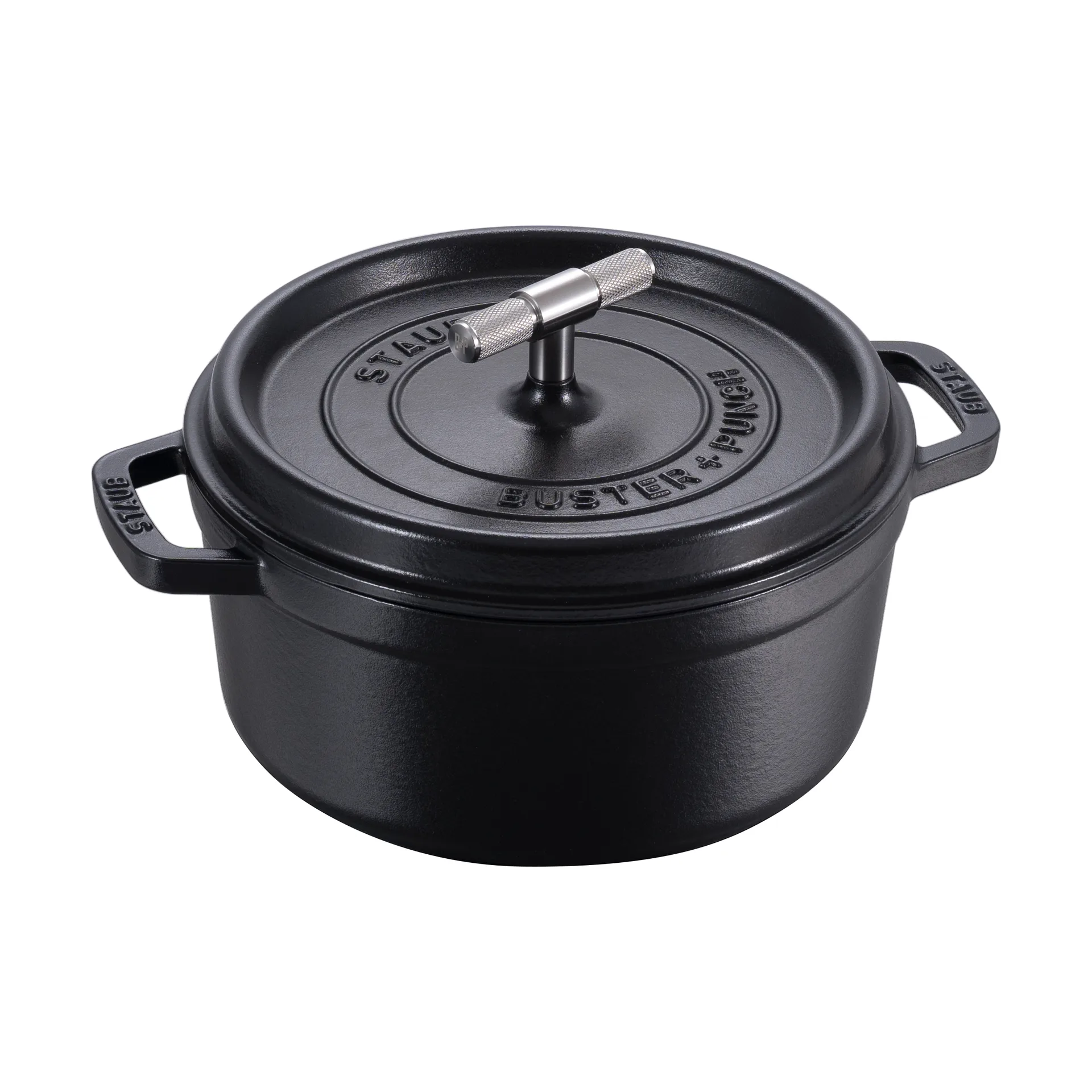 Buster & Punch pan gietijzer roestvrij staal, 3,7 L STAUB