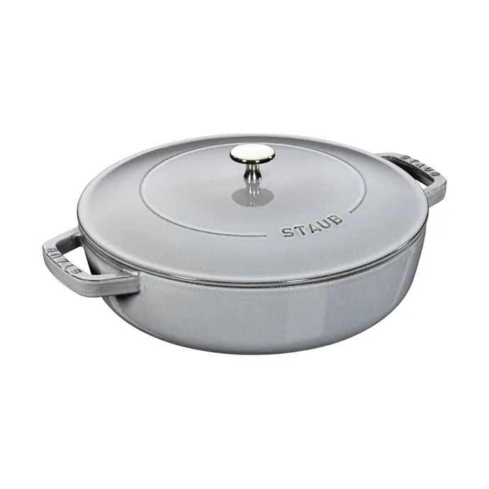 Chistera hapjespan Ø28 cm 3,7 L, Grijs STAUB