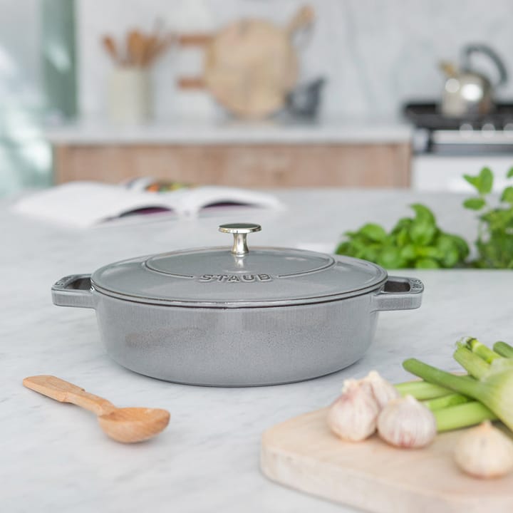 Chistera hapjespan Ø28 cm 3,7 L - Grijs - STAUB