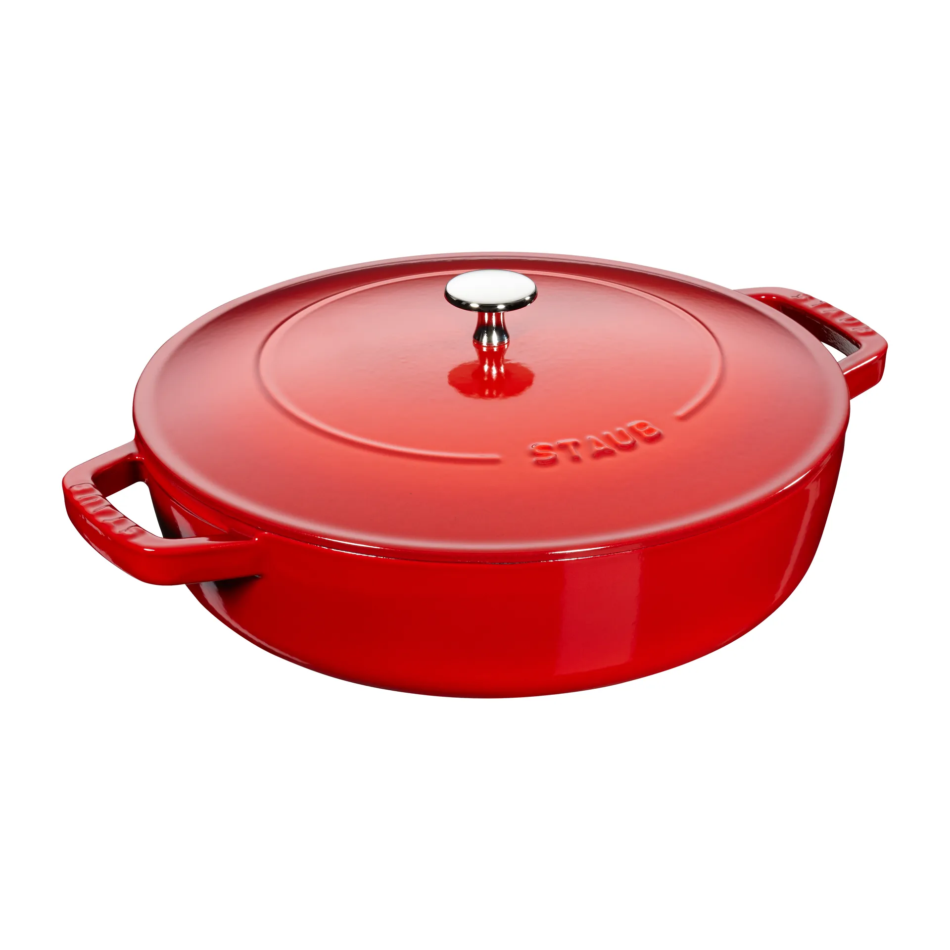 Chistera hapjespan Ø28 cm 3,7 L, Rood  STAUB