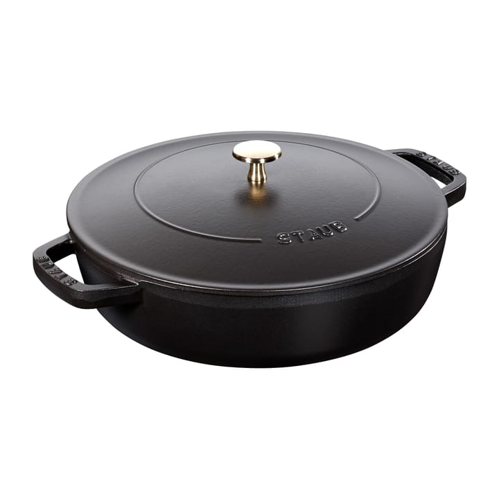 Chistera hapjespan Ø28 cm 3,7 L - Zwart - STAUB