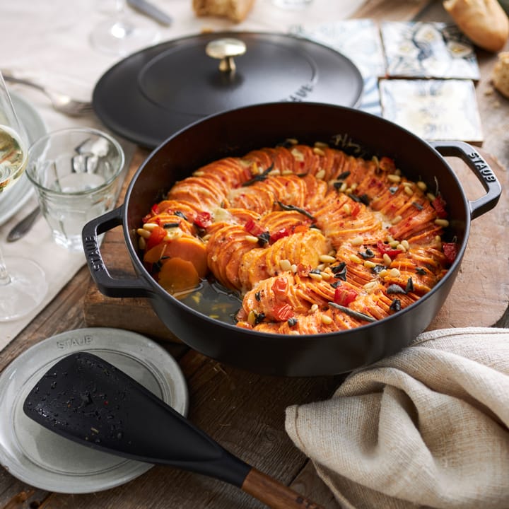 Chistera hapjespan Ø28 cm 3,7 L, Zwart STAUB
