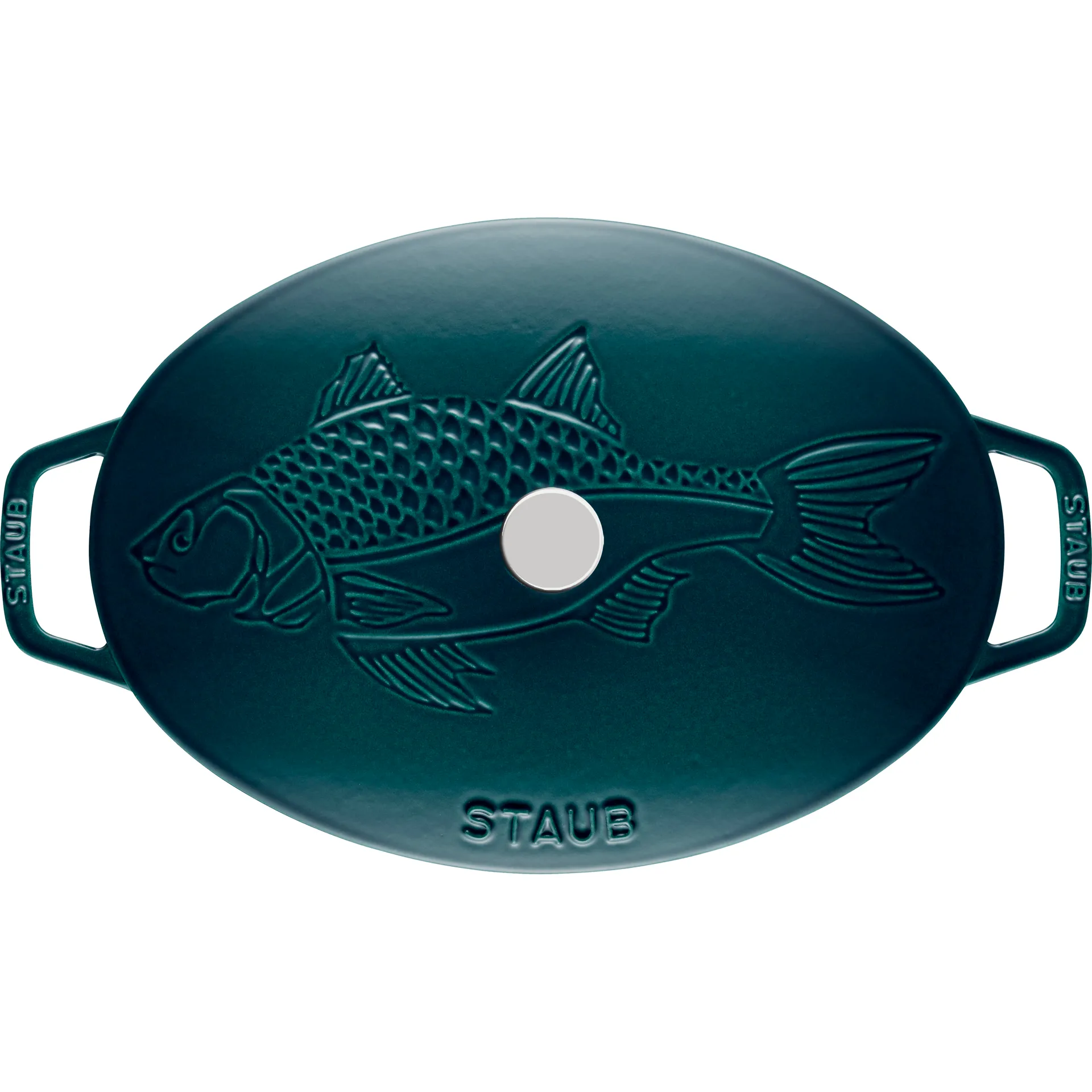 La Mer ovale braadpan, drielaags emaille, 32 cm STAUB
