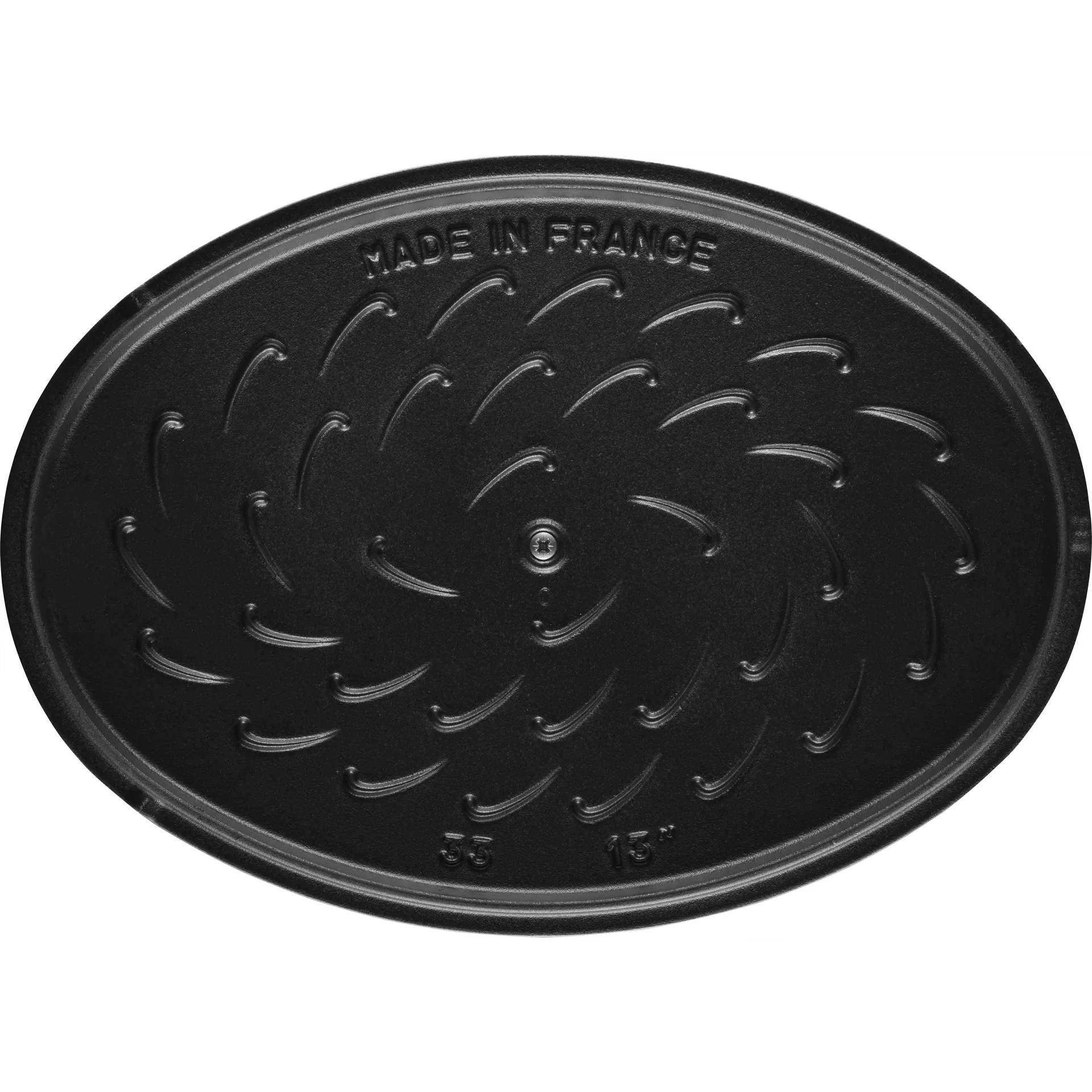 La Mer ovale braadpan, drielaags emaille, 32 cm STAUB