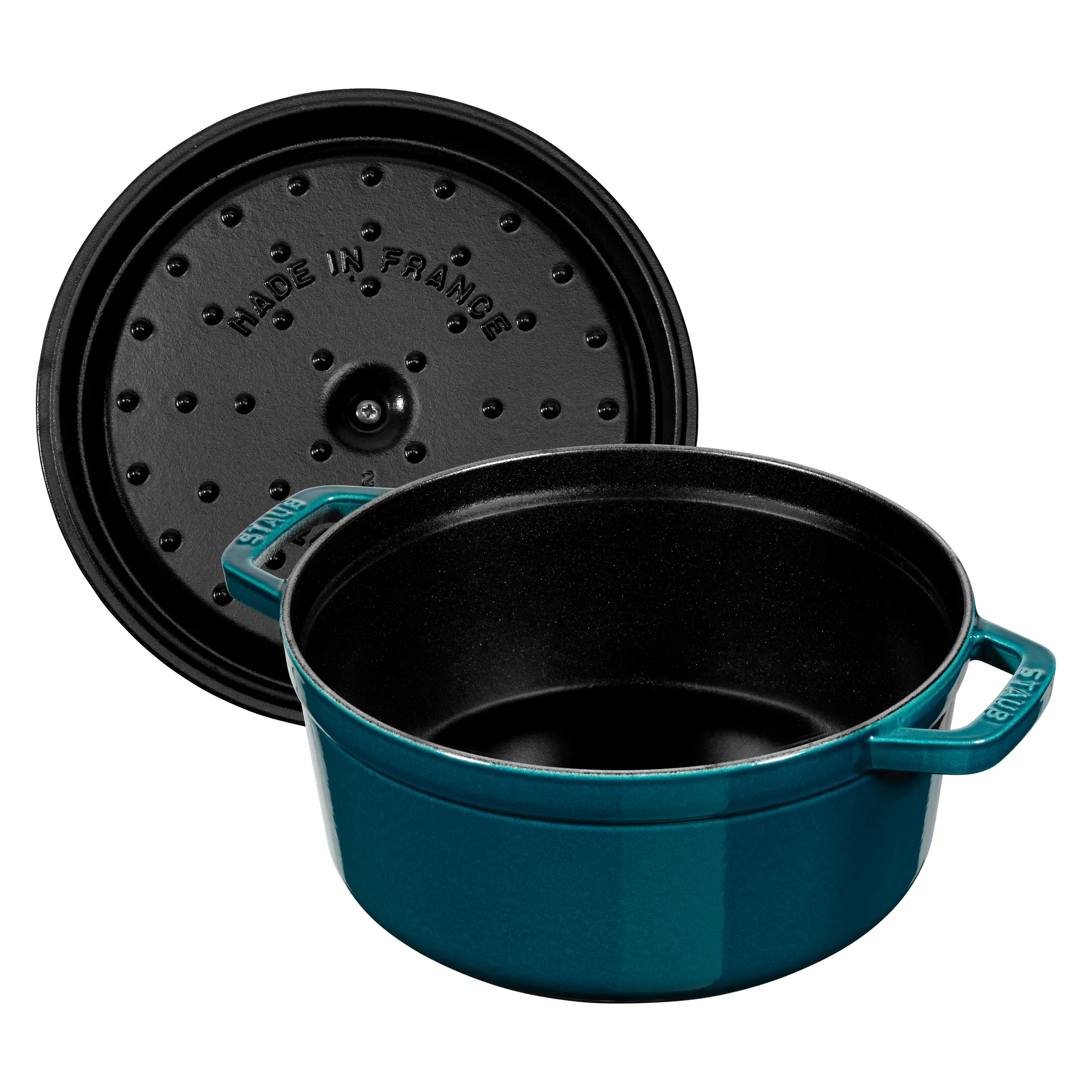 La Mer ronde braadpan, drielaags emaille, 3,8 l STAUB