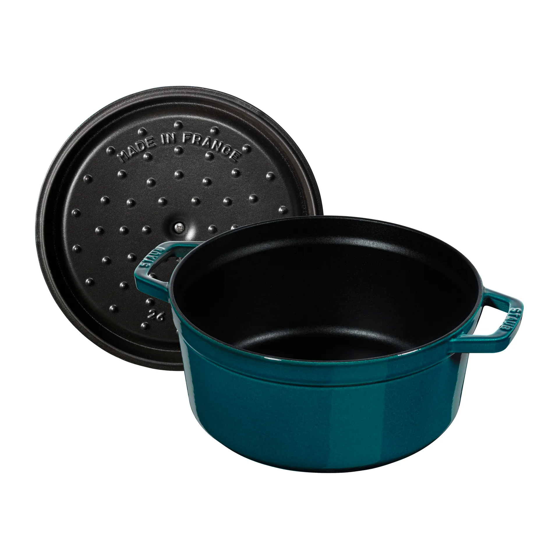 La Mer ronde braadpan, drielaags emaille, 5,2 l STAUB