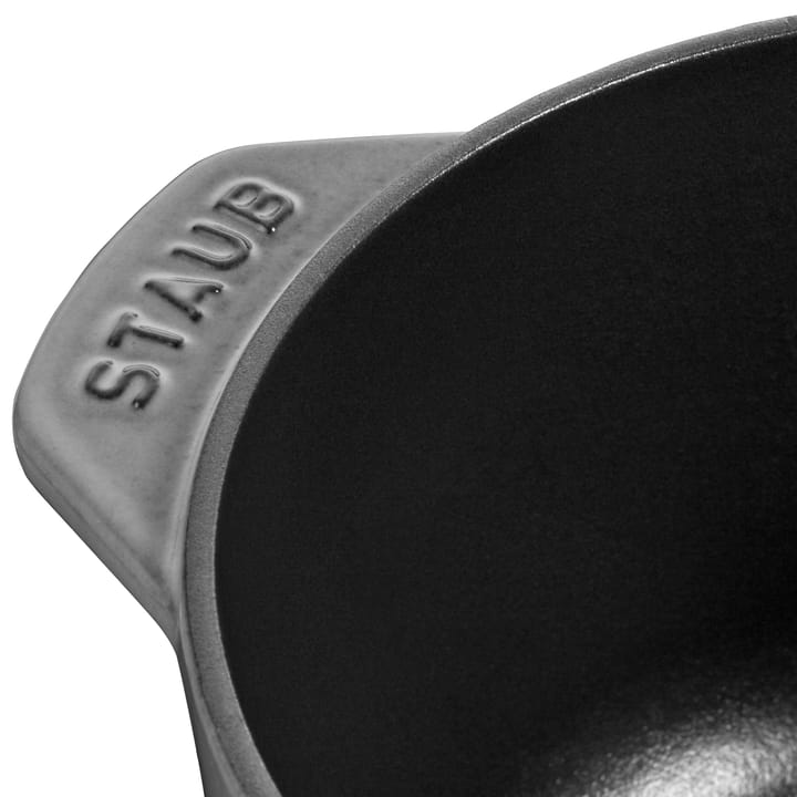 Rice cocotte gietijzeren braadpan 1,6 L, Grijs STAUB