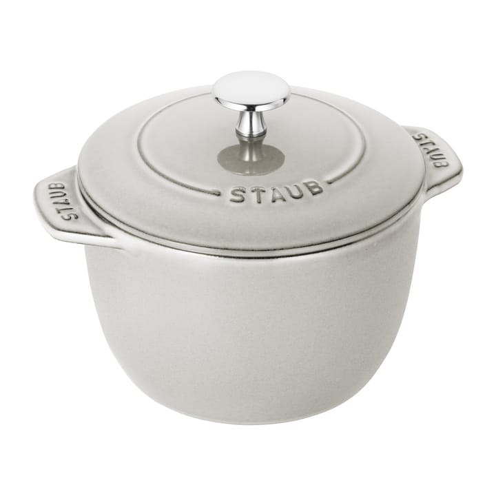 Rice White Truffle cocotte gietijzeren braadpan - 1,6 L - STAUB