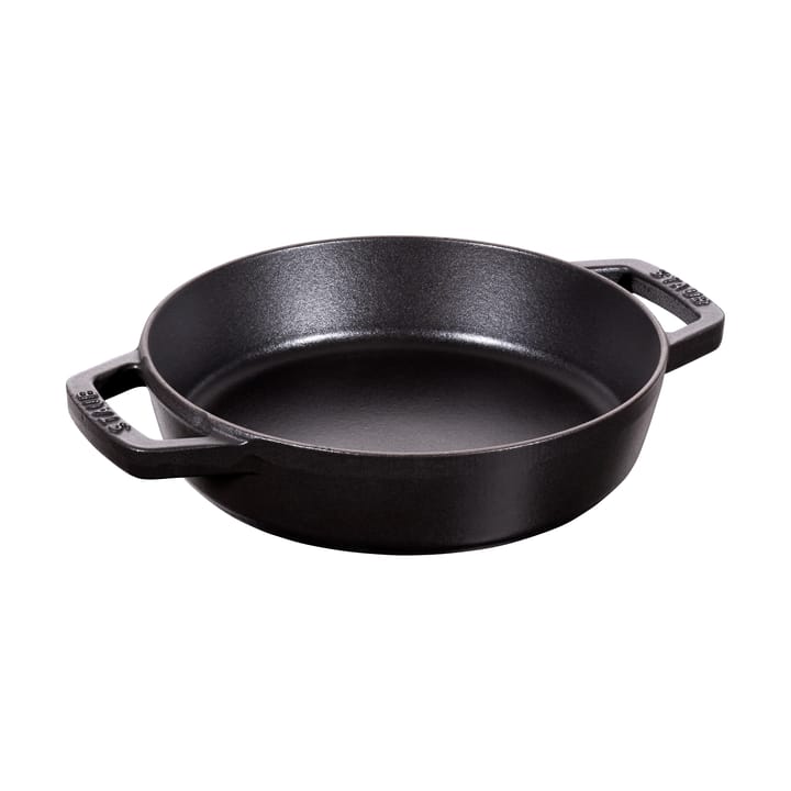 Staub braadpan gietijzer 2 handgrepen zwart - Ø20 cm - STAUB