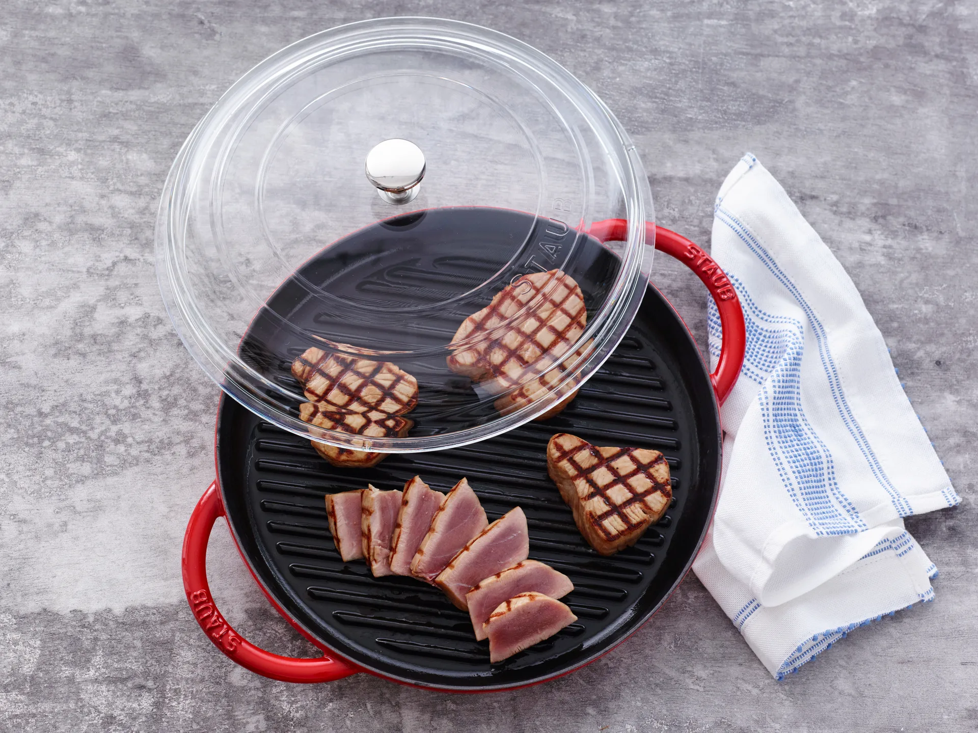 Staub braadpan gietijzer 2 handgrepen zwart, Ø20 cm STAUB