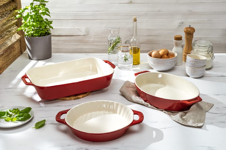 Staub Ceramic quiche vorm Ø24 cm, Kersen  STAUB