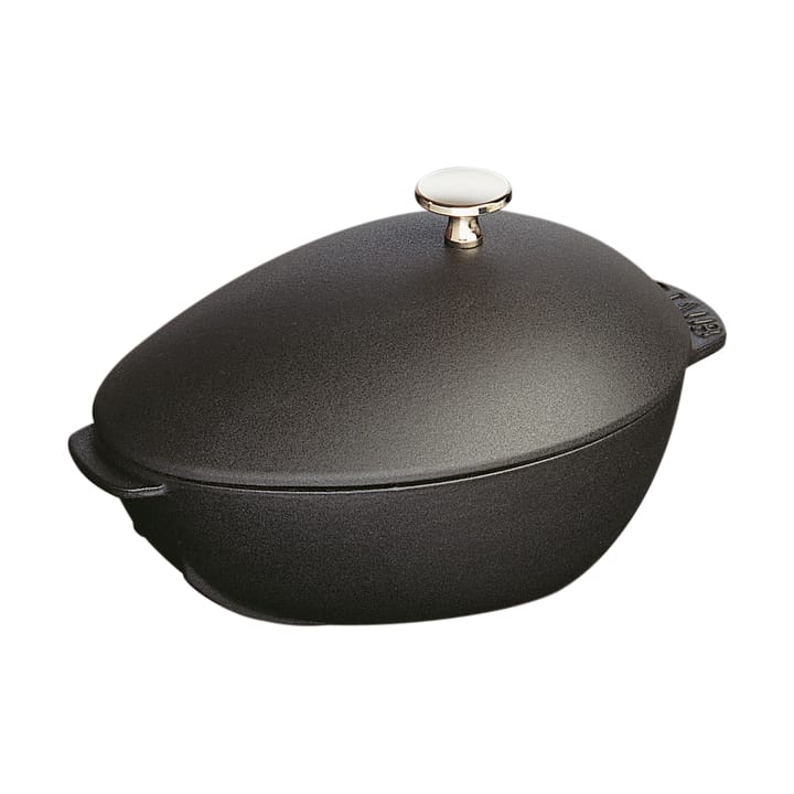 Staub gietijzeren mosselpan 2 l - zwart - STAUB