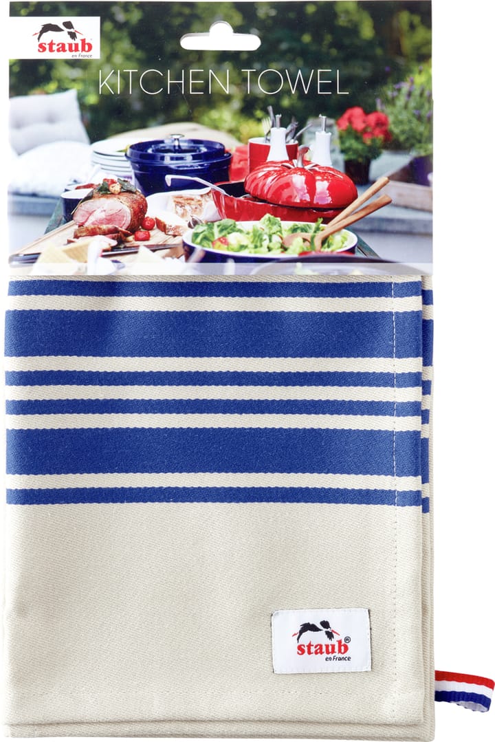 Staub keukenhanddoek 50x70 cm, Blauw STAUB