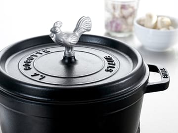 Staub knop in metaal - Kip - STAUB