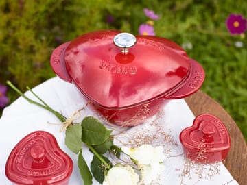 Staub La Cocotte hartvormige pan 1,75 L - Rood - STAUB