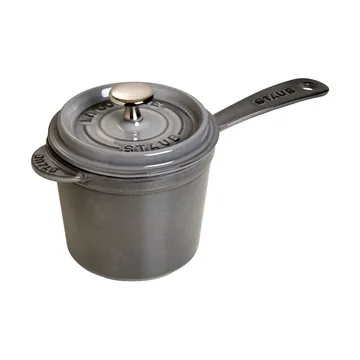 Staub La Cocotte pan hoog grafietgrijs - 1,2 L - STAUB