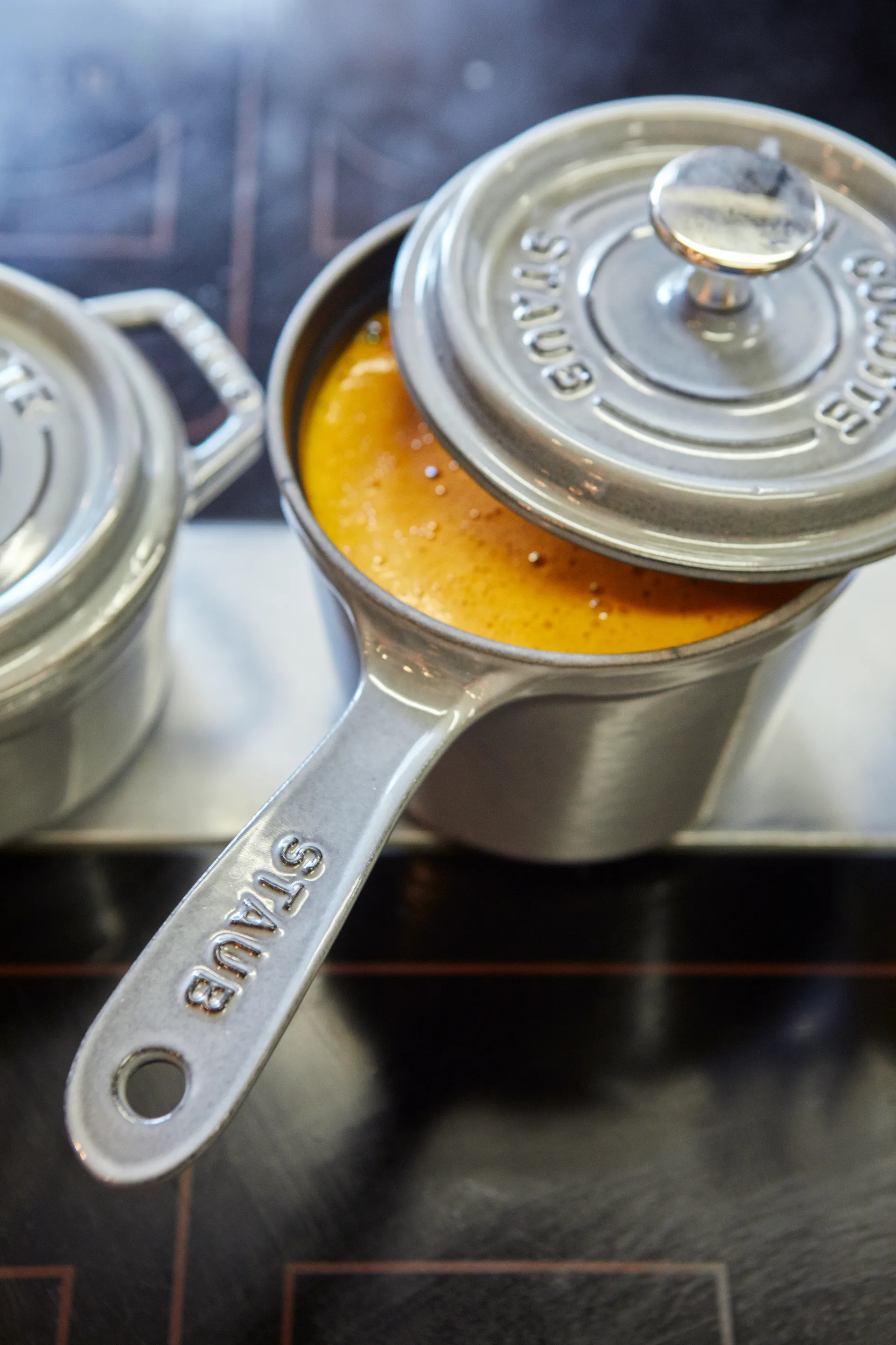 Staub La Cocotte pan hoog grafietgrijs, 1,2 L STAUB