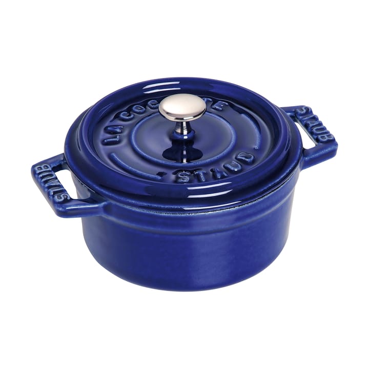 Staub La Cocotte ronde pan gietijzer 0,25 L - Donkerblauw - STAUB