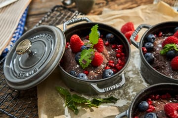Staub La Cocotte ronde pan gietijzer 0,4 L - Grafietgrijs - STAUB