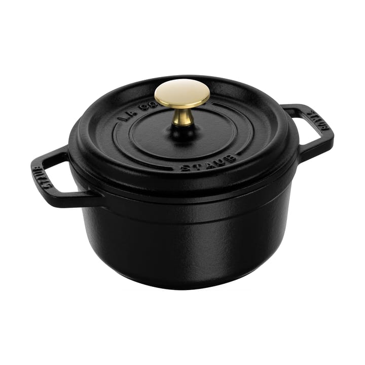 Staub La Cocotte ronde pan gietijzer 1,2 L - Zwart - STAUB