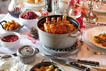 Staub La Cocotte ronde pan gietijzer 12,6 L - Grafietgrijs - STAUB