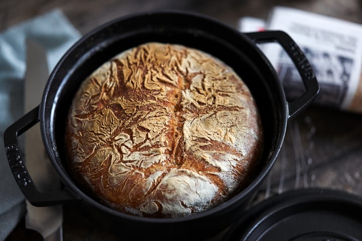 Staub La Cocotte ronde pan gietijzer 1,7 L., Zwart STAUB