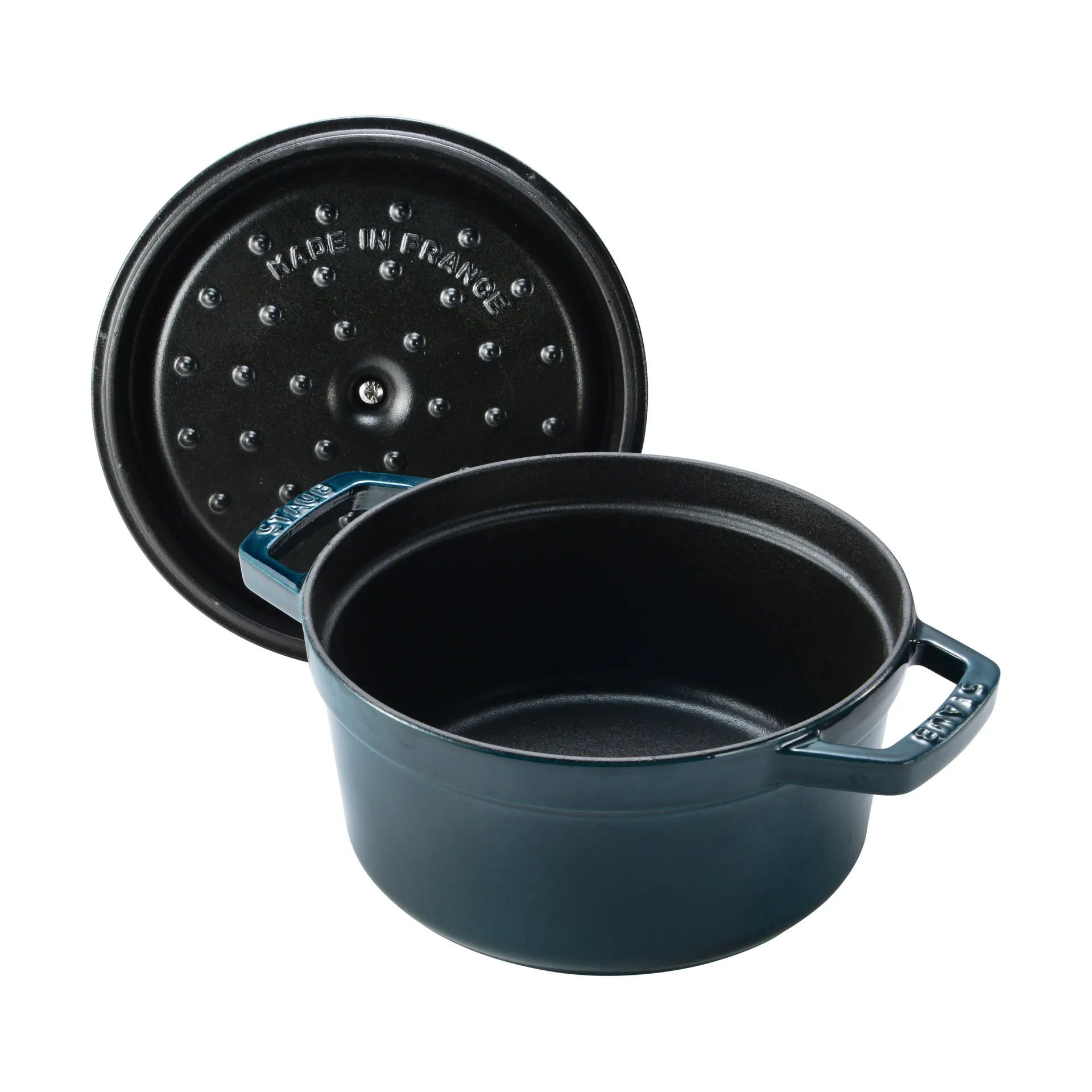 Staub La Cocotte ronde pan gietijzer 2,2 L, La Mer STAUB