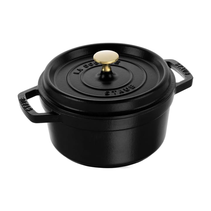 Staub La Cocotte ronde pan gietijzer 2,2 L - Zwart - STAUB