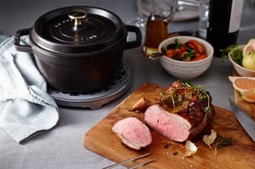 Staub La Cocotte ronde pan gietijzer 2,2 L - Zwart - STAUB